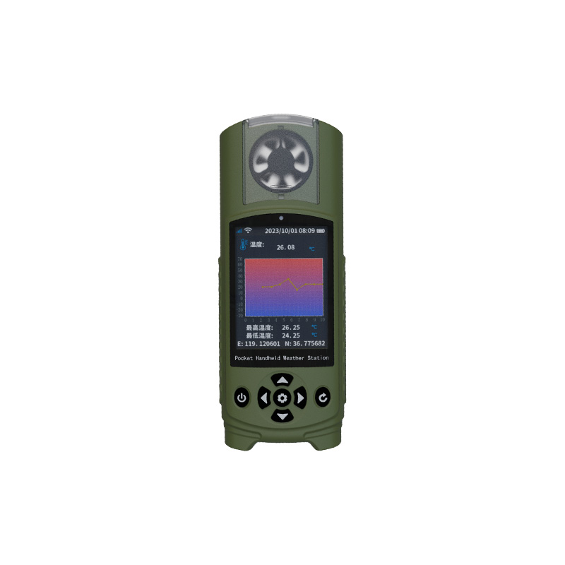 Emergency management handheld meteorological instrument