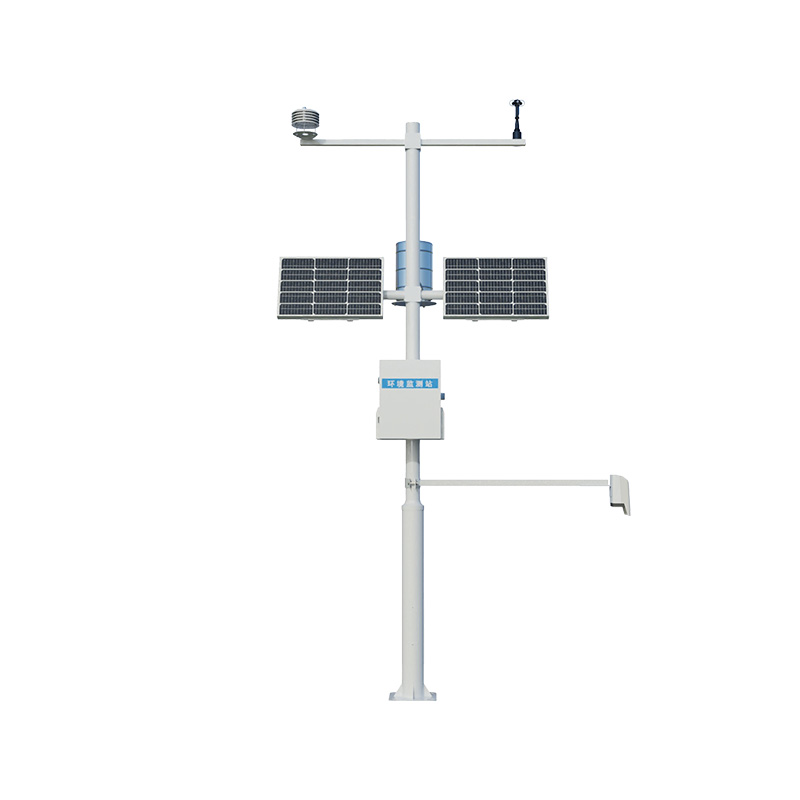 Laser snow depth monitoring station