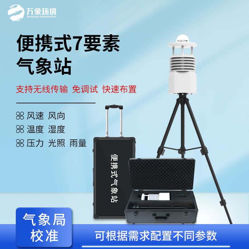 便攜式氣象儀對于應(yīng)急災(zāi)害監(jiān)測是非常及時(shí)的