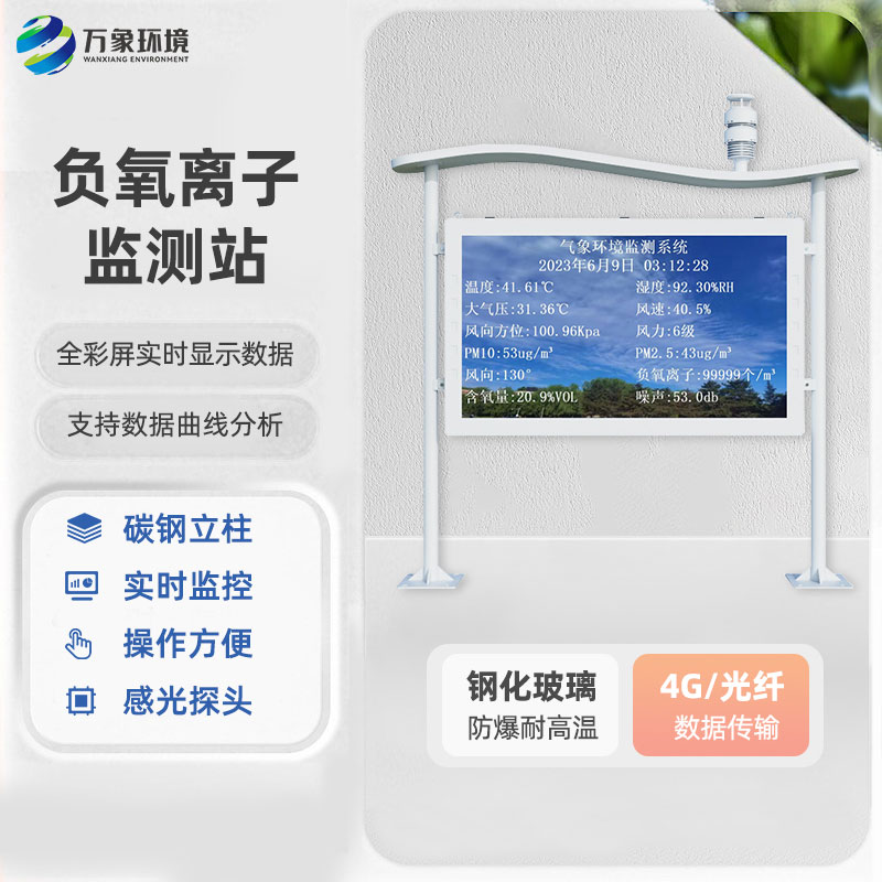 森林公園負(fù)氧離子監(jiān)測(cè)系統(tǒng)
