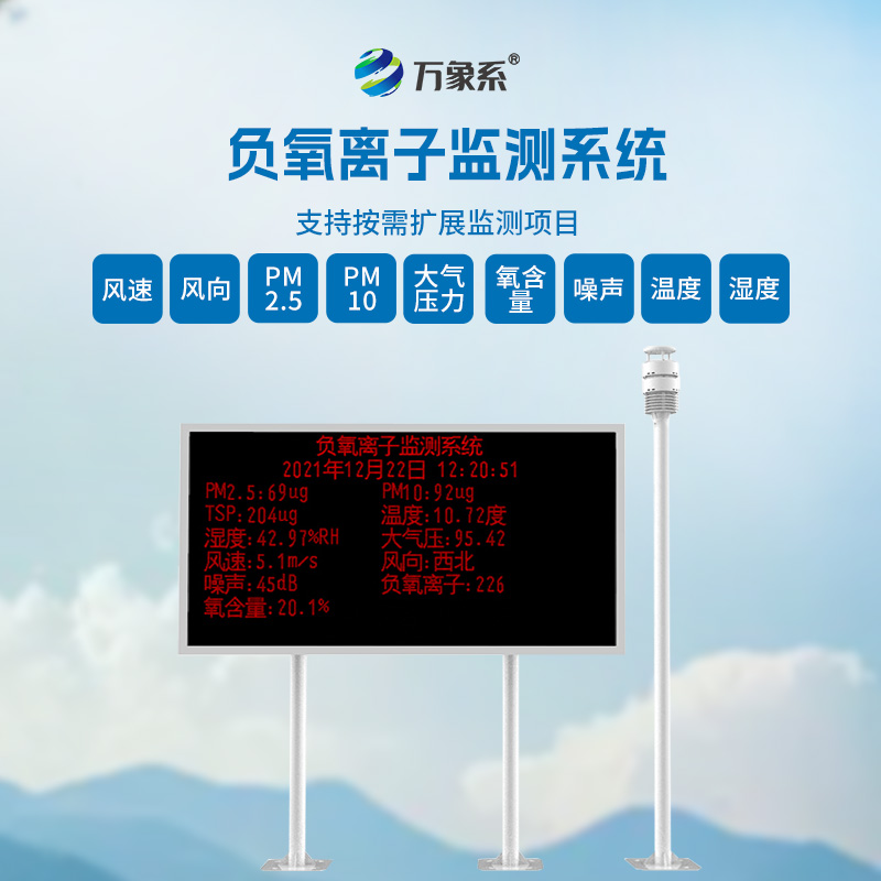 空氣負(fù)氧離子監(jiān)測(cè)站