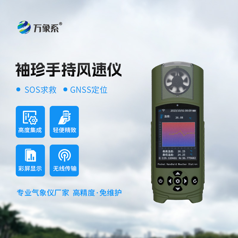 袖珍可穿戴手持氣象站：把天氣裝進口袋的“氣象精靈”